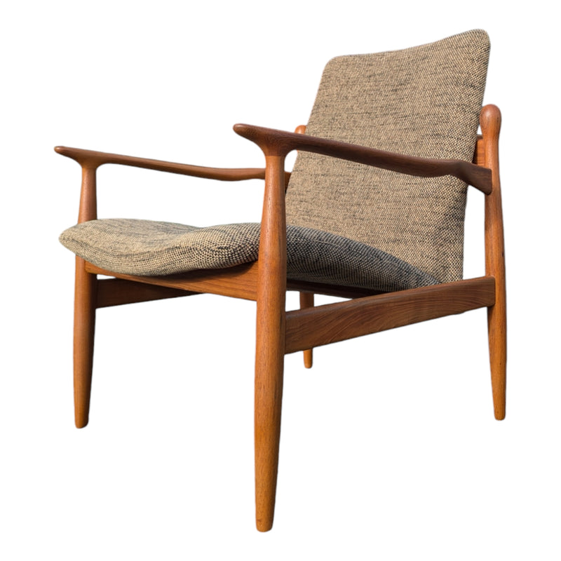 Parker executive conversation chair restored teak rare