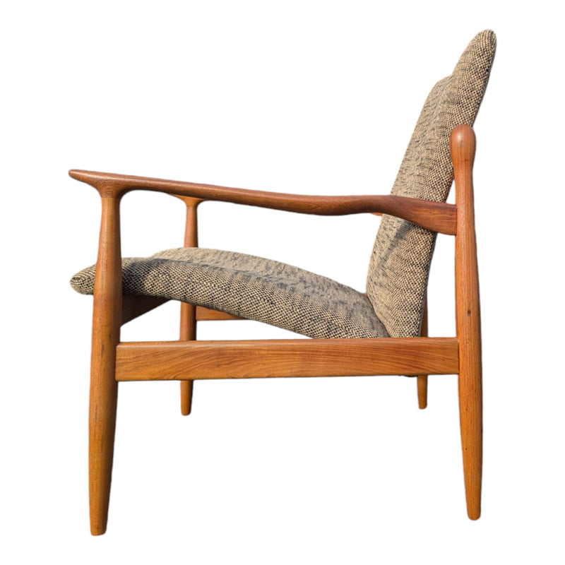 Parker executive conversation chair restored teak rare