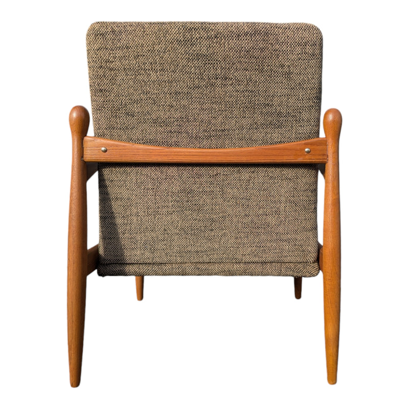Parker executive conversation chair restored teak rare