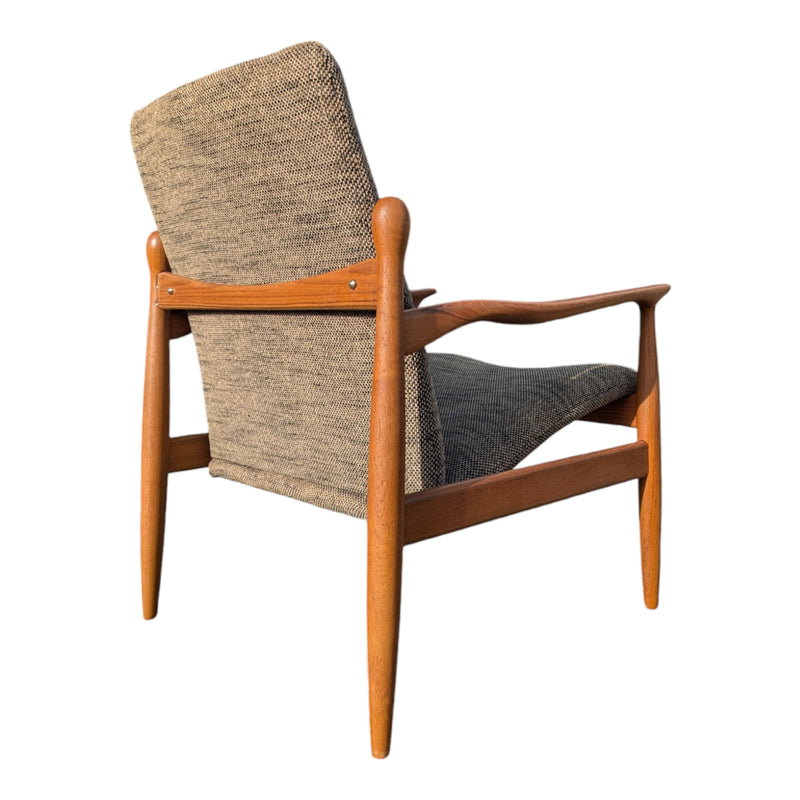 Parker executive conversation chair restored teak rare