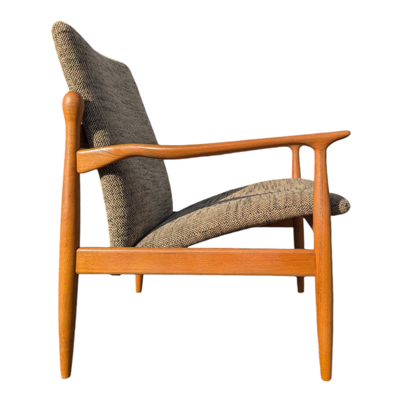 Parker executive conversation chair restored teak rare