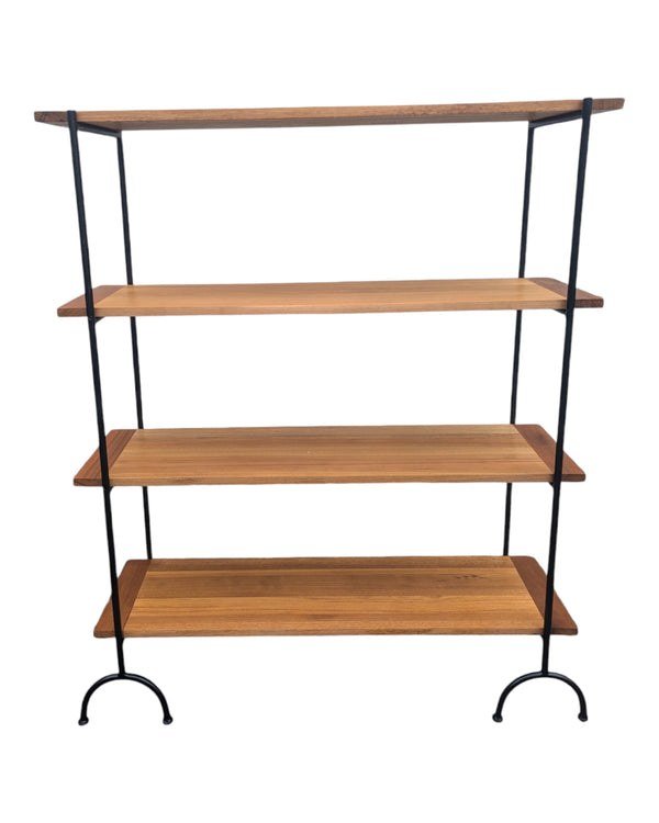 Mid century shelving rack 4 tier