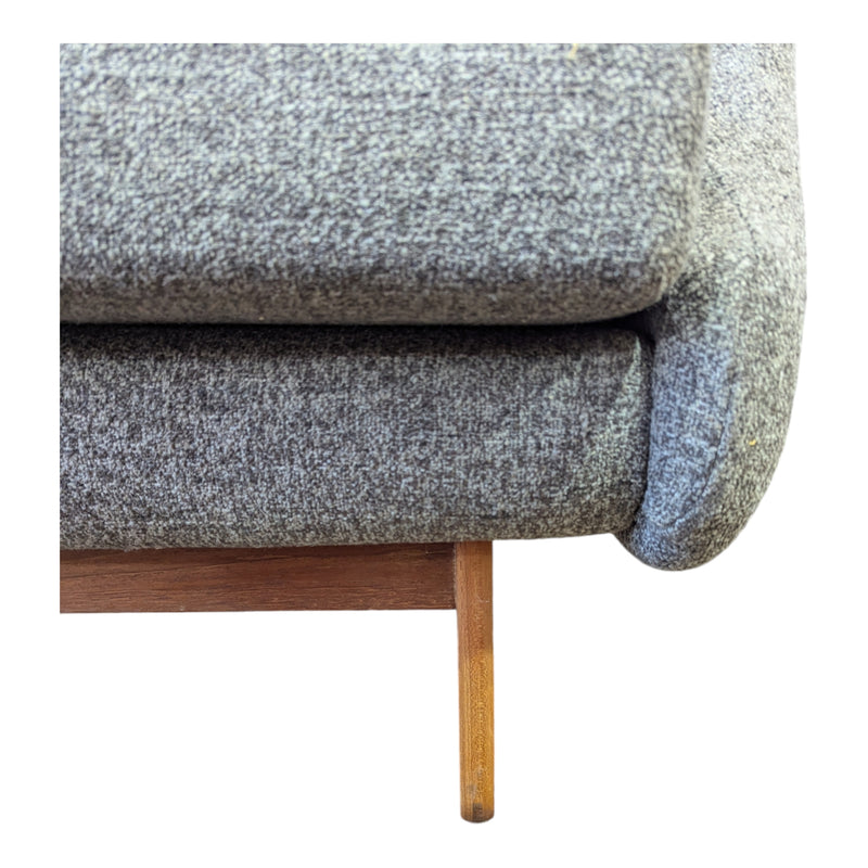 Two seater couch Parker sleigh couch fully restored mid century