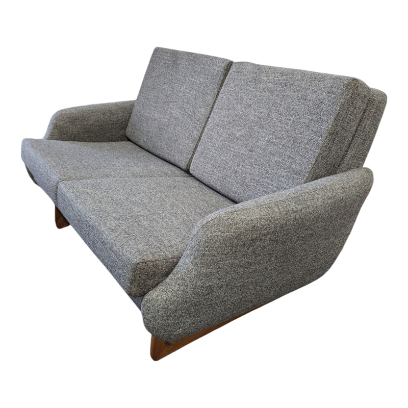 Two seater couch Parker sleigh couch fully restored mid century