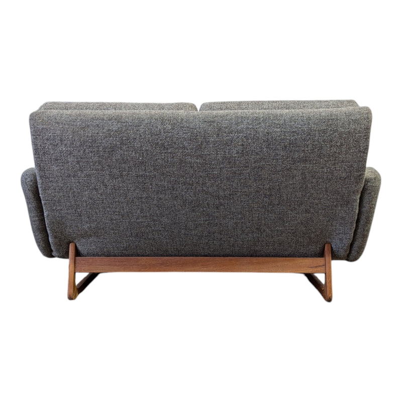 Two seater couch Parker sleigh couch fully restored mid century