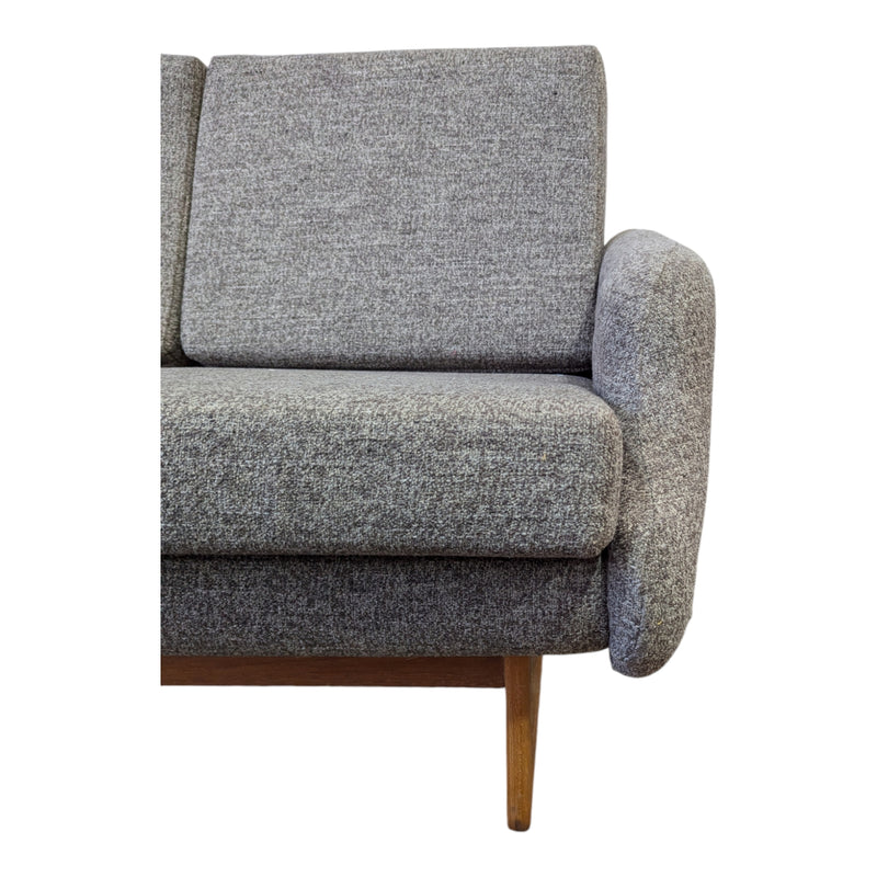 Two seater couch Parker sleigh couch fully restored mid century