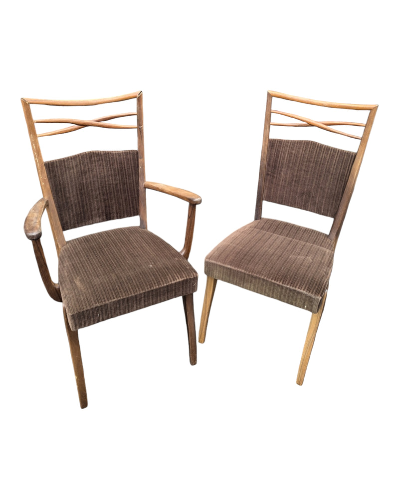 Pre order - Authentic Zoureff dining chairs X 8