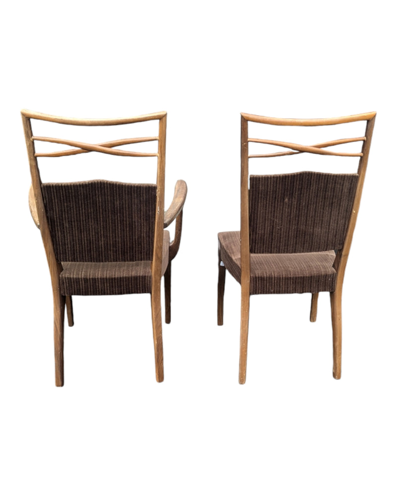Pre order - Authentic Zoureff dining chairs X 8