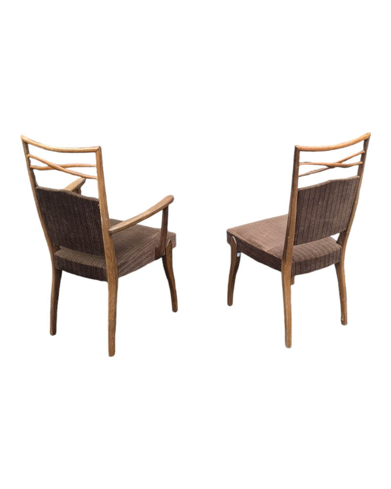 Pre order - Authentic Zoureff dining chairs X 8