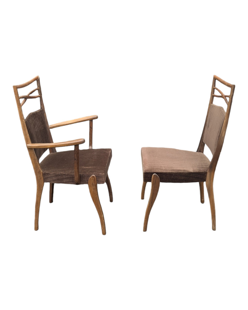 Pre order - Authentic Zoureff dining chairs X 8