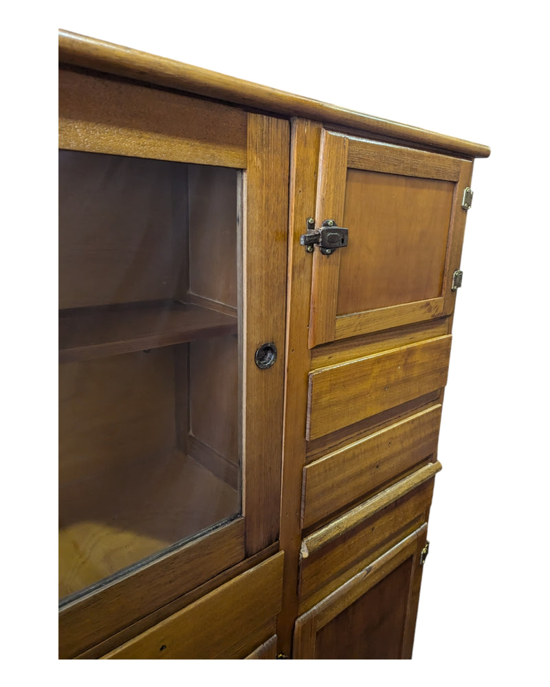 Restoration of antique cabinet