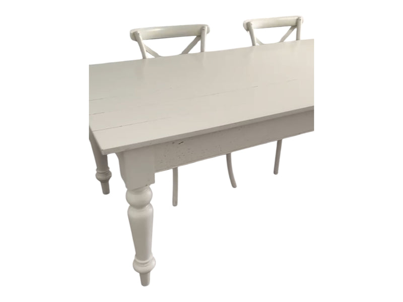 Restoration of antique dining table