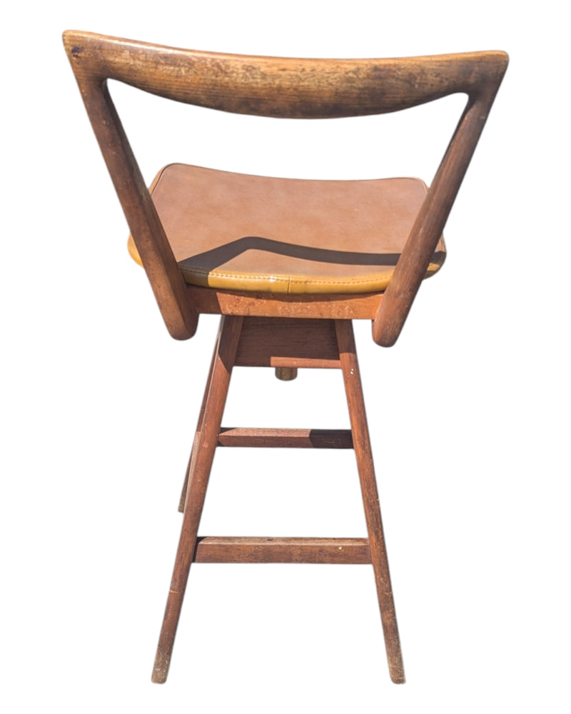 Restoration of original 1970s TH brown stools X 4