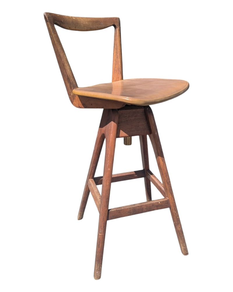 Restoration of original 1970s TH brown stools X 4