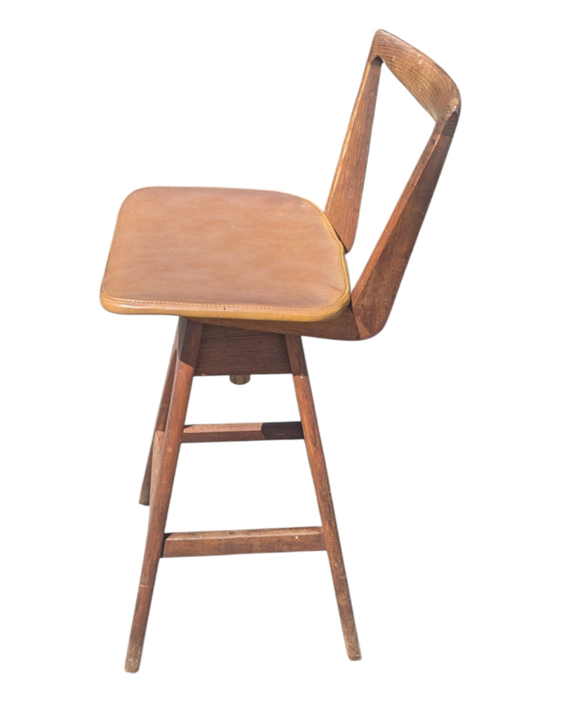 Restoration of original 1970s TH brown stools X 4
