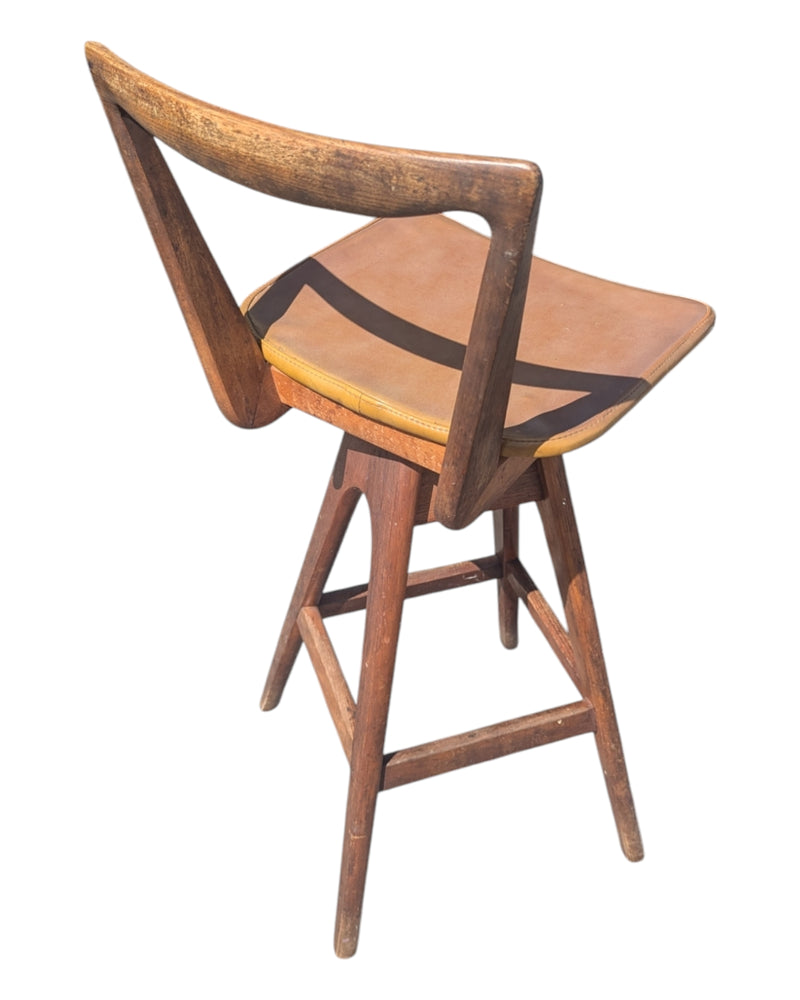 Restoration of original 1970s TH brown stools X 4
