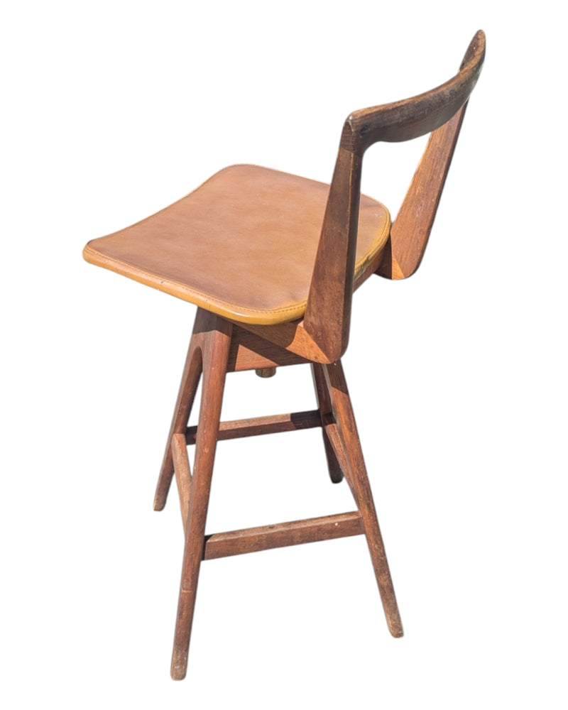 Restoration of original 1970s TH brown stools X 4