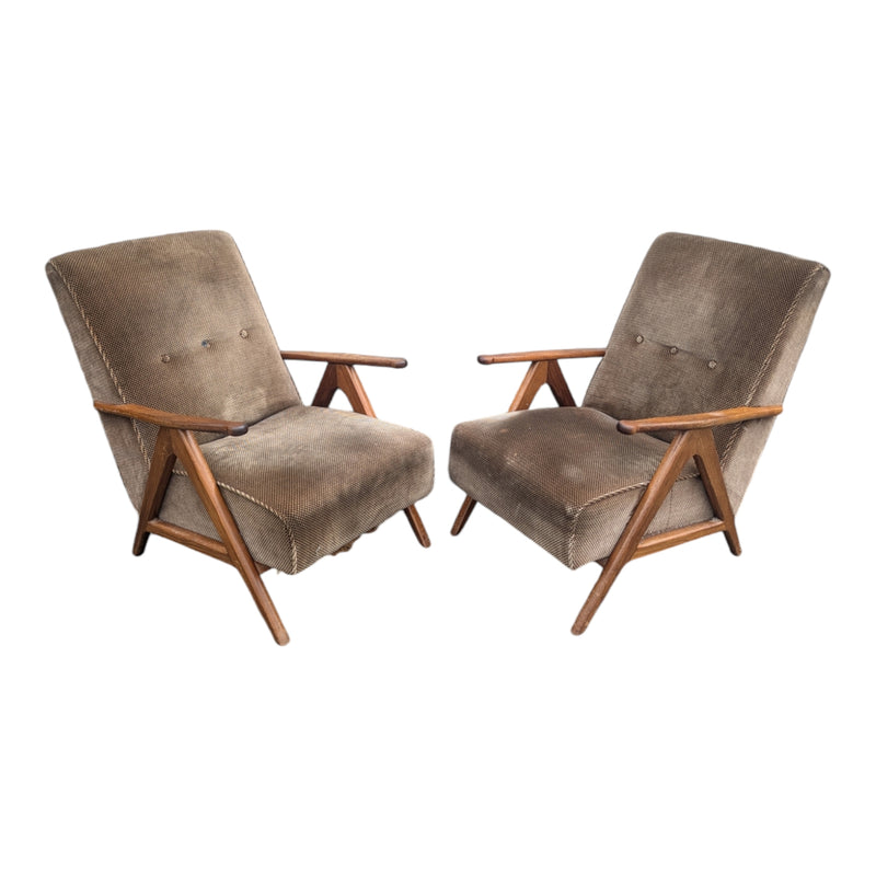 Pre order - Pair of Schulim Krimper original armchairs