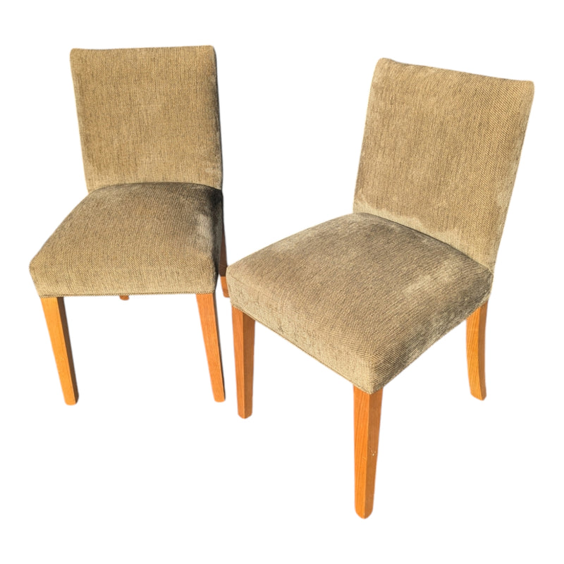 Restoration of two dining chairs
