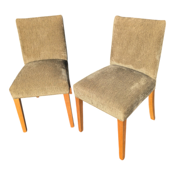 Restoration of two dining chairs