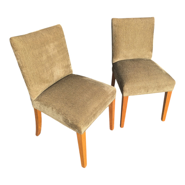 Restoration of two dining chairs