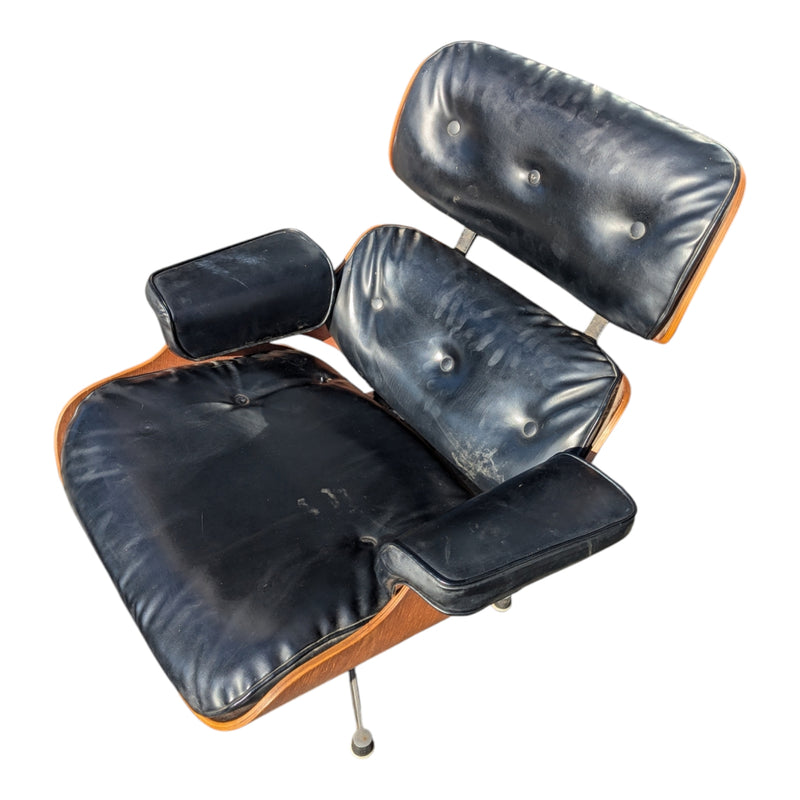 Charles Eames chairs with ottoman by New Style Upholstery Australian classic model by Andrew Freeman
