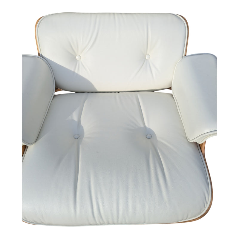 Original Charles Eames chairs with ottoman Herman Miller 2022 Tall model white oak