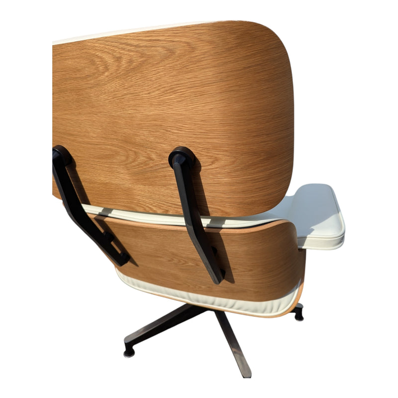 Original Charles Eames chairs with ottoman Herman Miller 2022 Tall model white oak