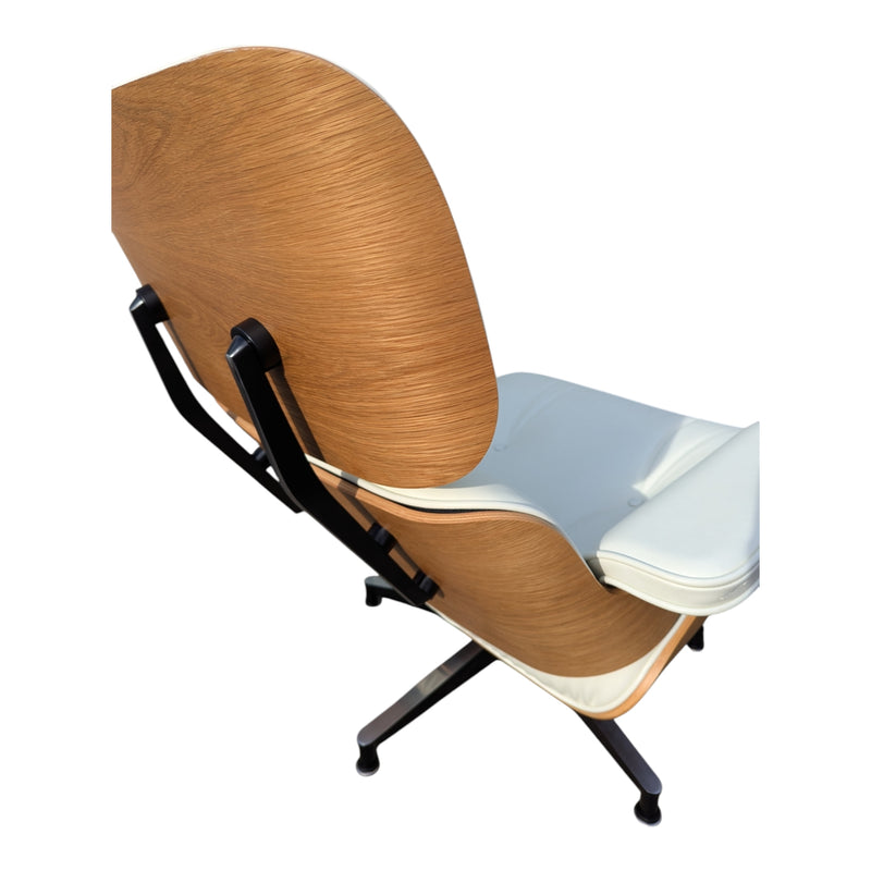 Original Charles Eames chairs with ottoman Herman Miller 2022 Tall model white oak