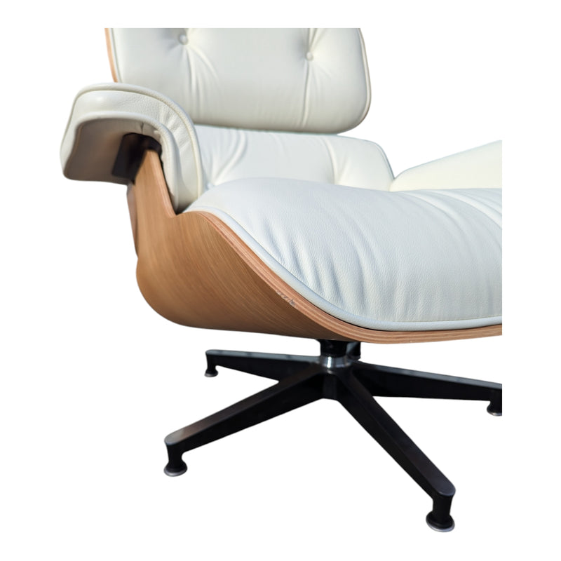 Original Charles Eames chairs with ottoman Herman Miller 2022 Tall model white oak