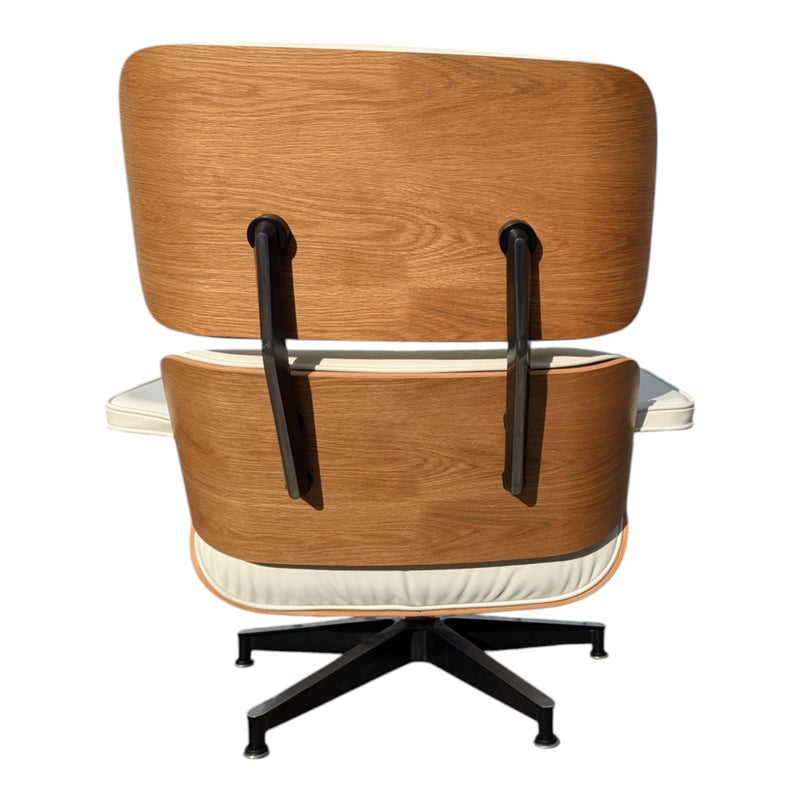 Original Charles Eames chairs with ottoman Herman Miller 2022 Tall model white oak