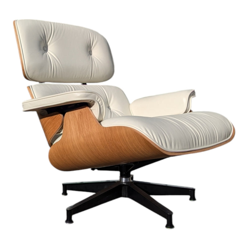 Original Charles Eames chairs with ottoman Herman Miller 2022 Tall model white oak
