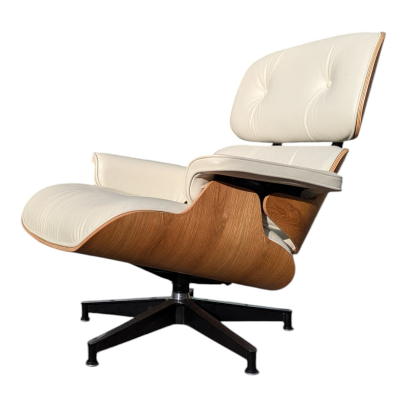 Original Charles Eames chairs with ottoman Herman Miller 2022 Tall model white oak