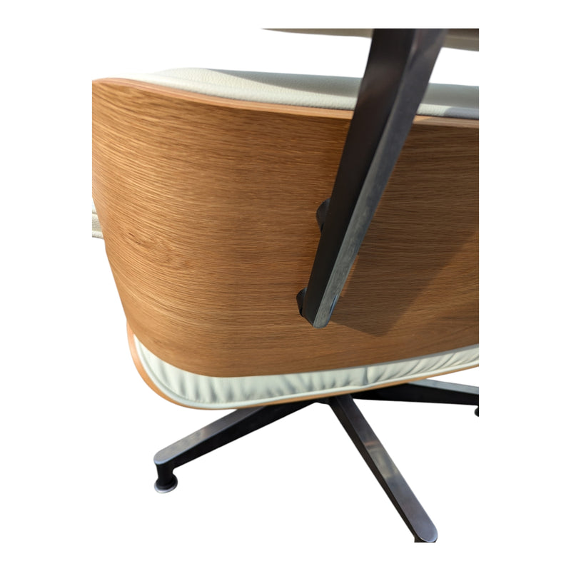 Original Charles Eames chairs with ottoman Herman Miller 2022 Tall model white oak