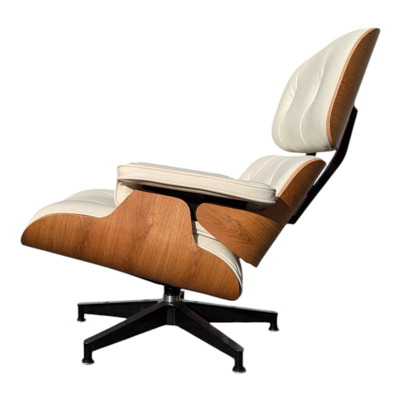 Original Charles Eames chairs with ottoman Herman Miller 2022 Tall model white oak