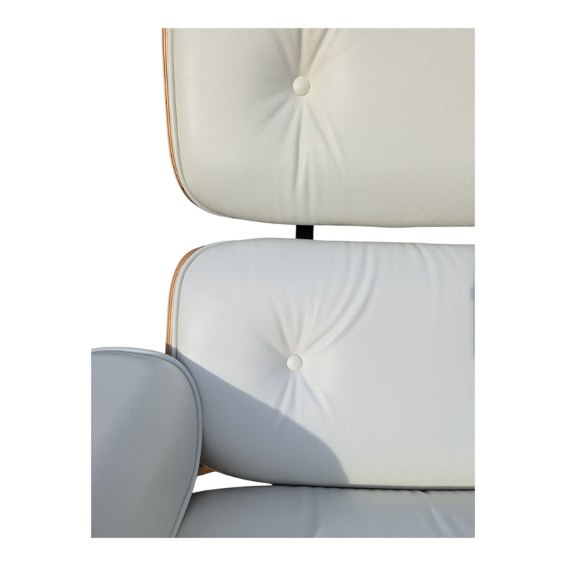 Original Charles Eames chairs with ottoman Herman Miller 2022 Tall model white oak