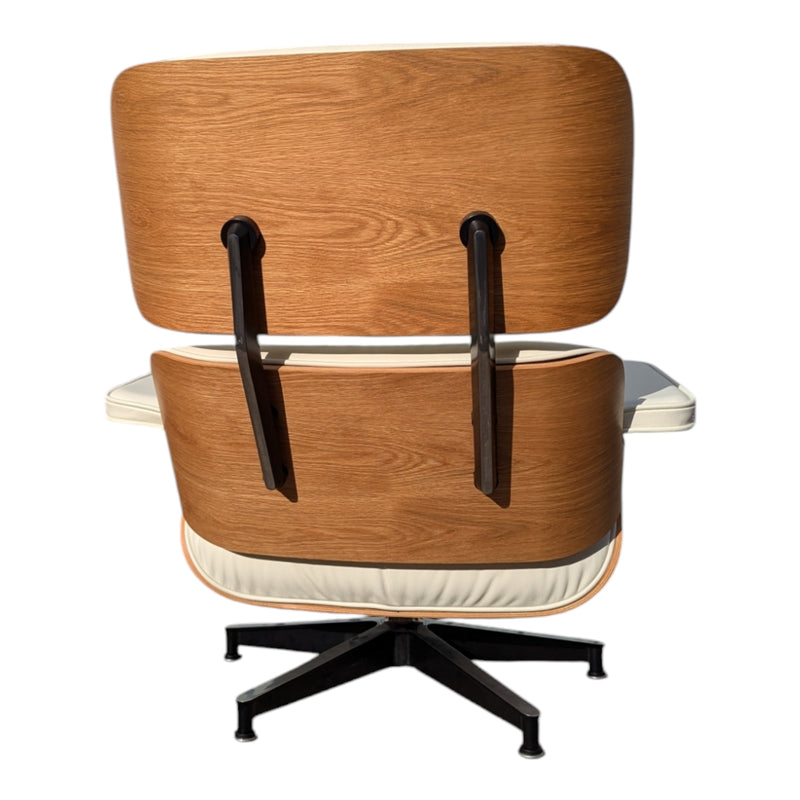 Original Charles Eames chairs with ottoman Herman Miller 2022 Tall model white oak