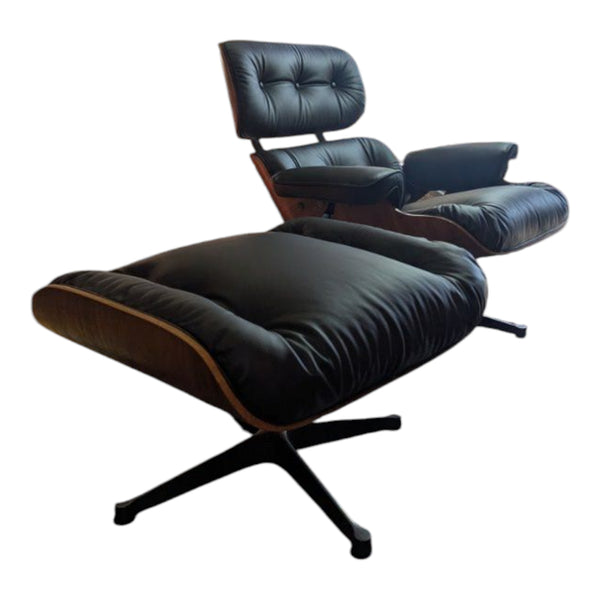 Restoration of single Eames chair with ottoman by NSU Australian 1960s