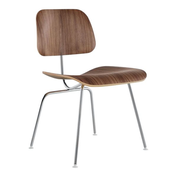 Restoration of original Eames Moulded Plywood DCM Dining Chairs with Metal Base