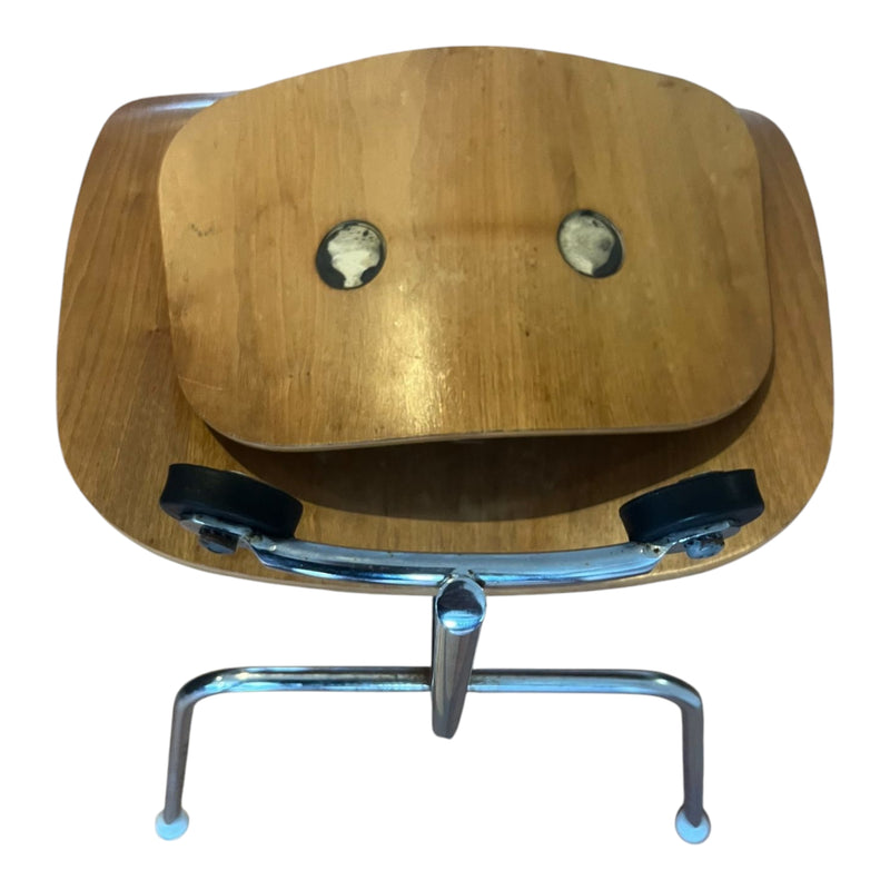 Restoration of original Eames Moulded Plywood DCM Dining Chairs with Metal Base