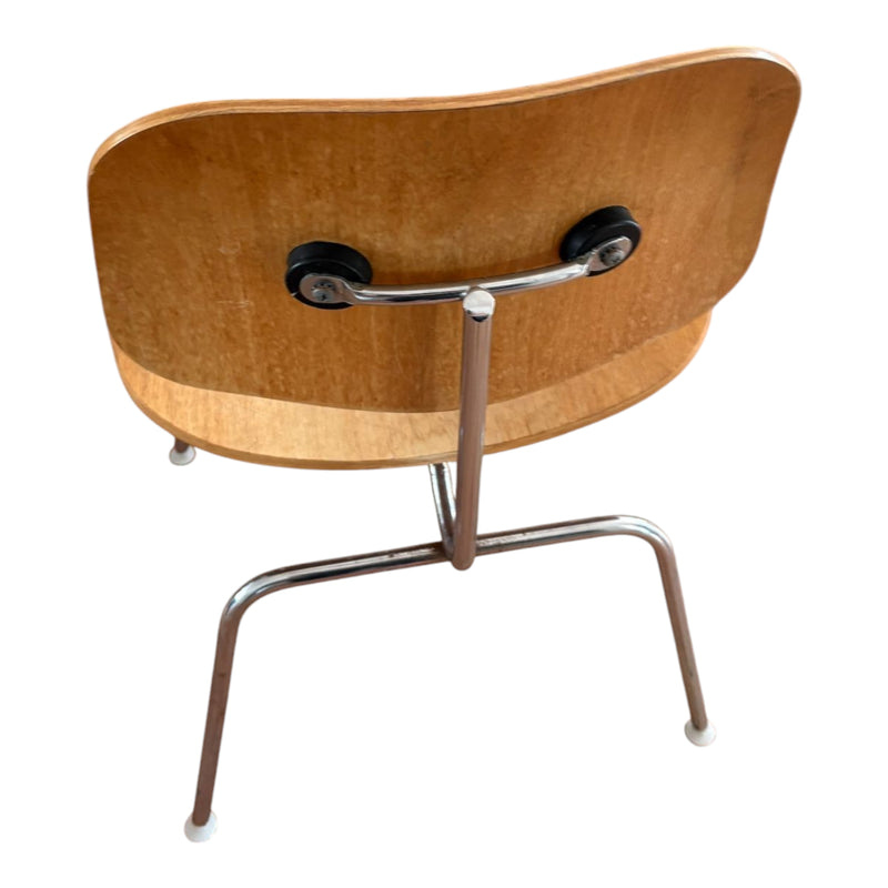 Restoration of original Eames Moulded Plywood DCM Dining Chairs with Metal Base