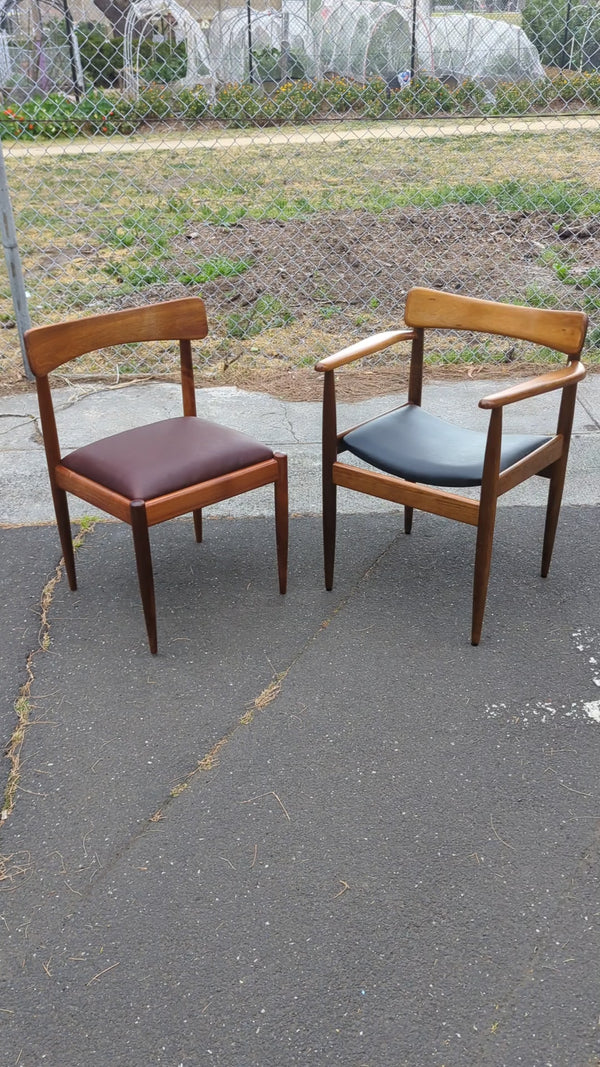 Pre order - Parker style dining chairs set of 6 or 8 with original Parker carvers matching