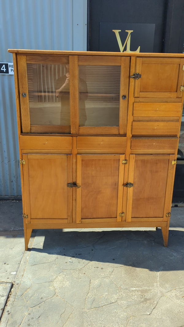 Restoration of antique cabinet