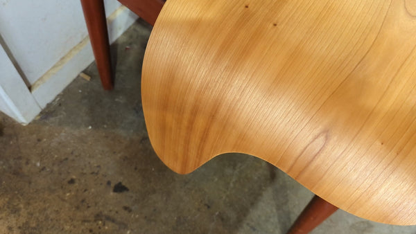Restoration of original Charles Eames chairs and ottoman Herman Miller 2000s model