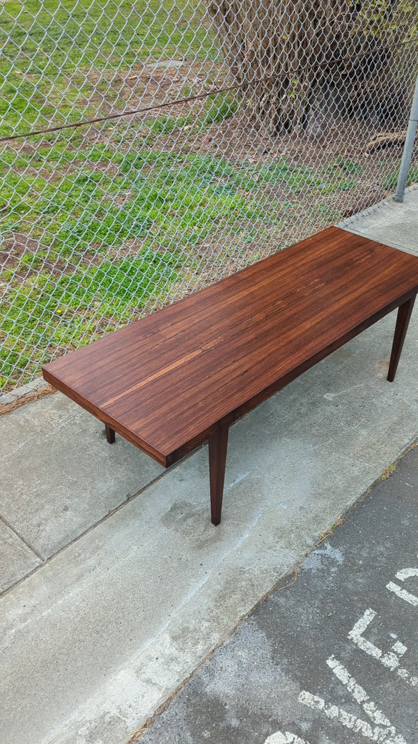 Restoration of coffee table MCM Rosewood