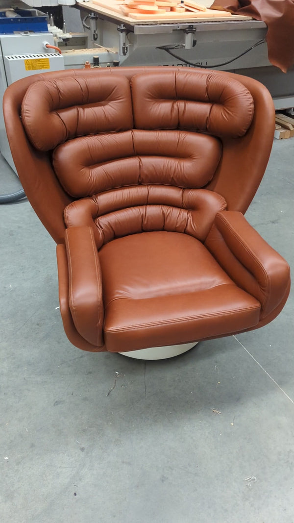 Original Space Age Mid century Joe Colombo Elda armchair
