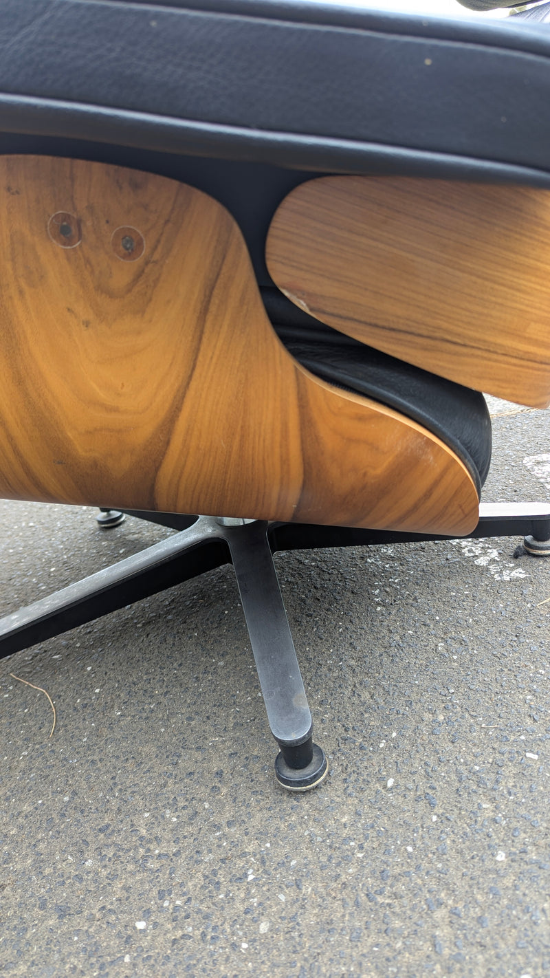 Restoration pair of Eames chairs replica