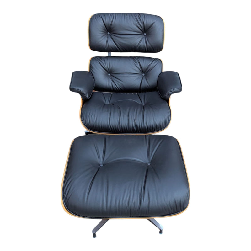 Restoration of original Charles Eames chairs and ottoman Herman Miller 2000s model