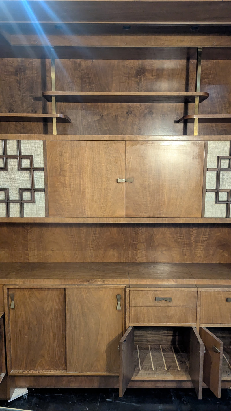 Rudowski MCM desk wall corner unit turntable radio sideboard 1965 bespoke rare
