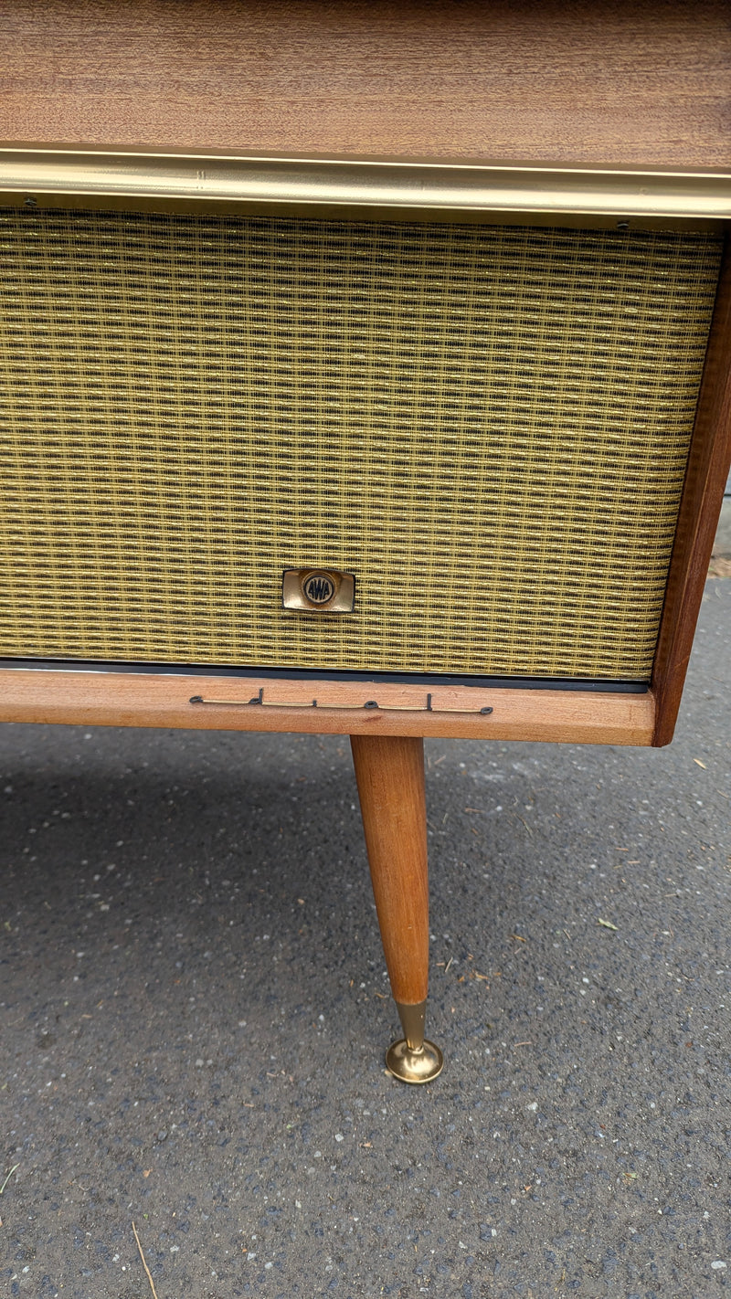 AWA radiola model Radiogram mid century restored